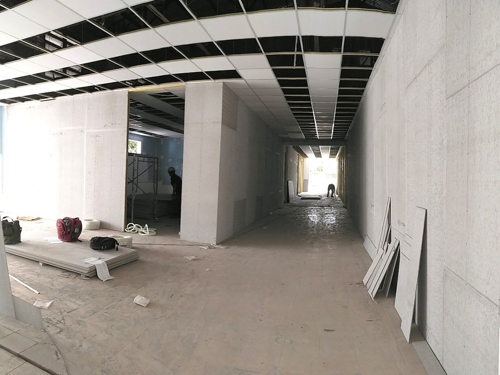 tháo dỡ trần thạch cao