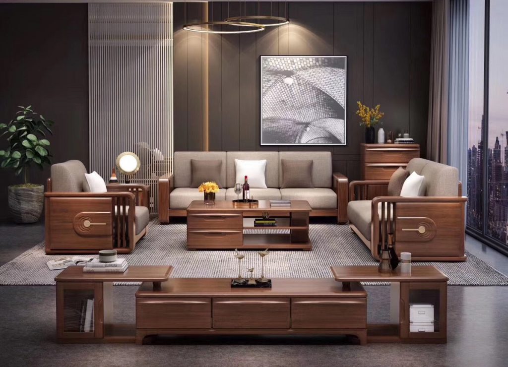 bàn ghế gỗ phòng khách