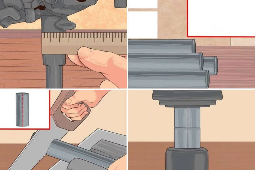 ghế xoay bị tụt hơi