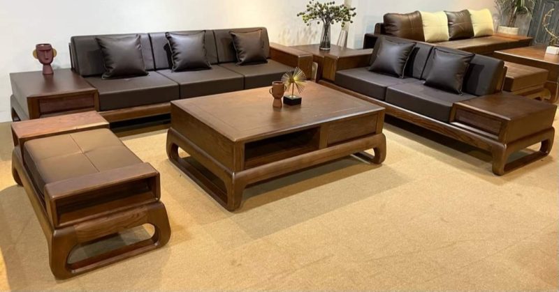 bàn ghế gỗ phòng khách