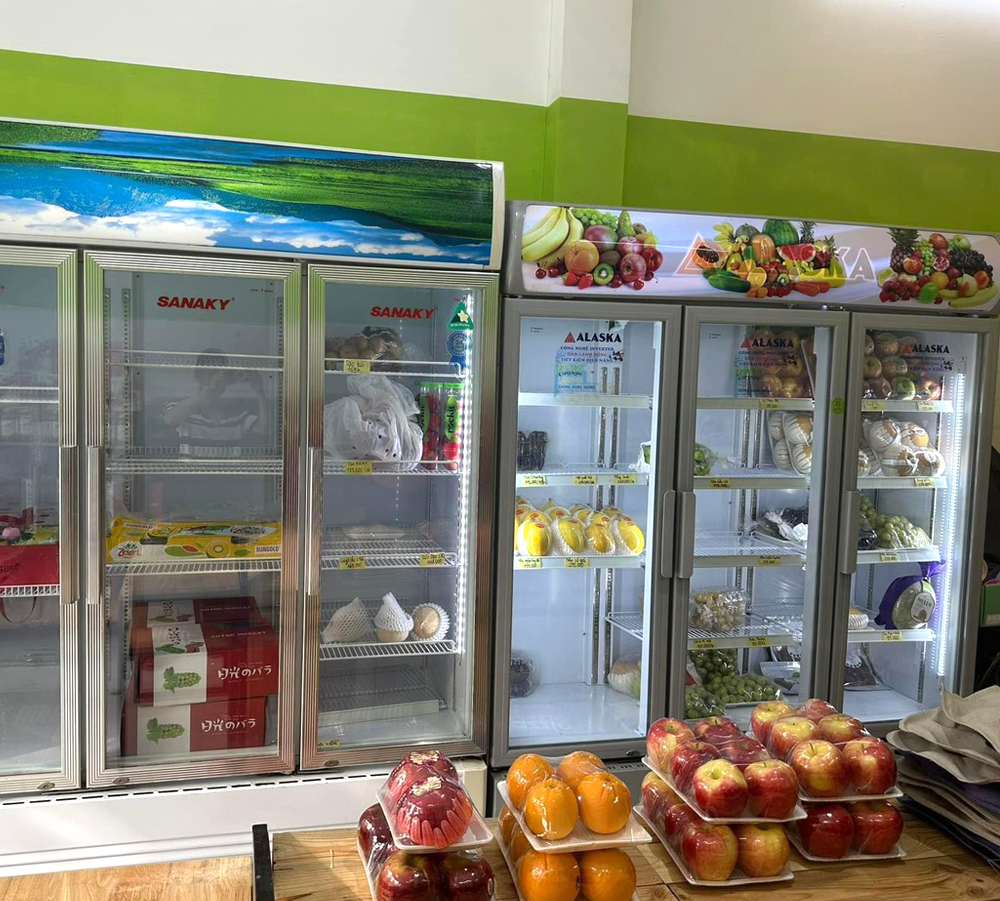 thu mua tủ mát cũ