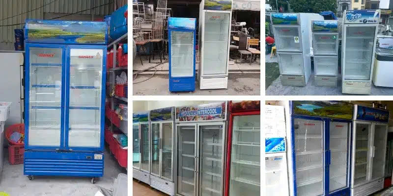 thu mua tủ mát cũ