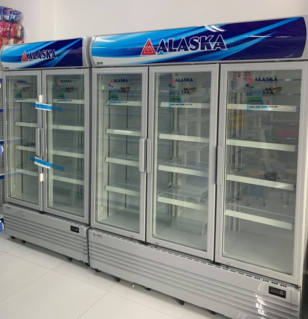 thu mua tủ mát cũ