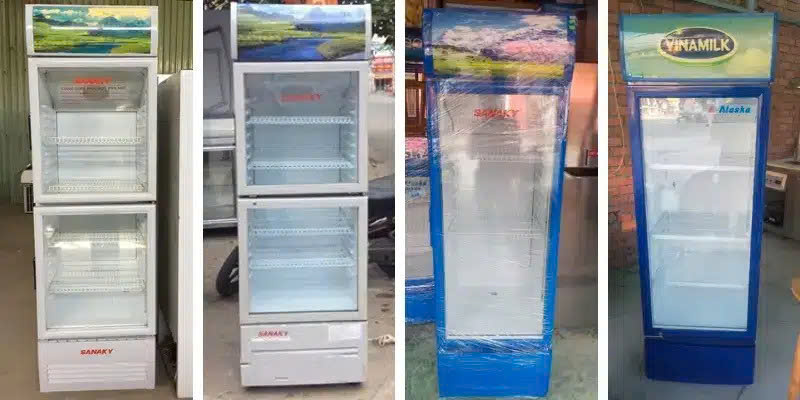 thu mua tủ mát cũ