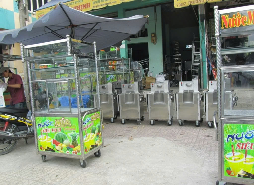 thu mua xe nước mía cũ