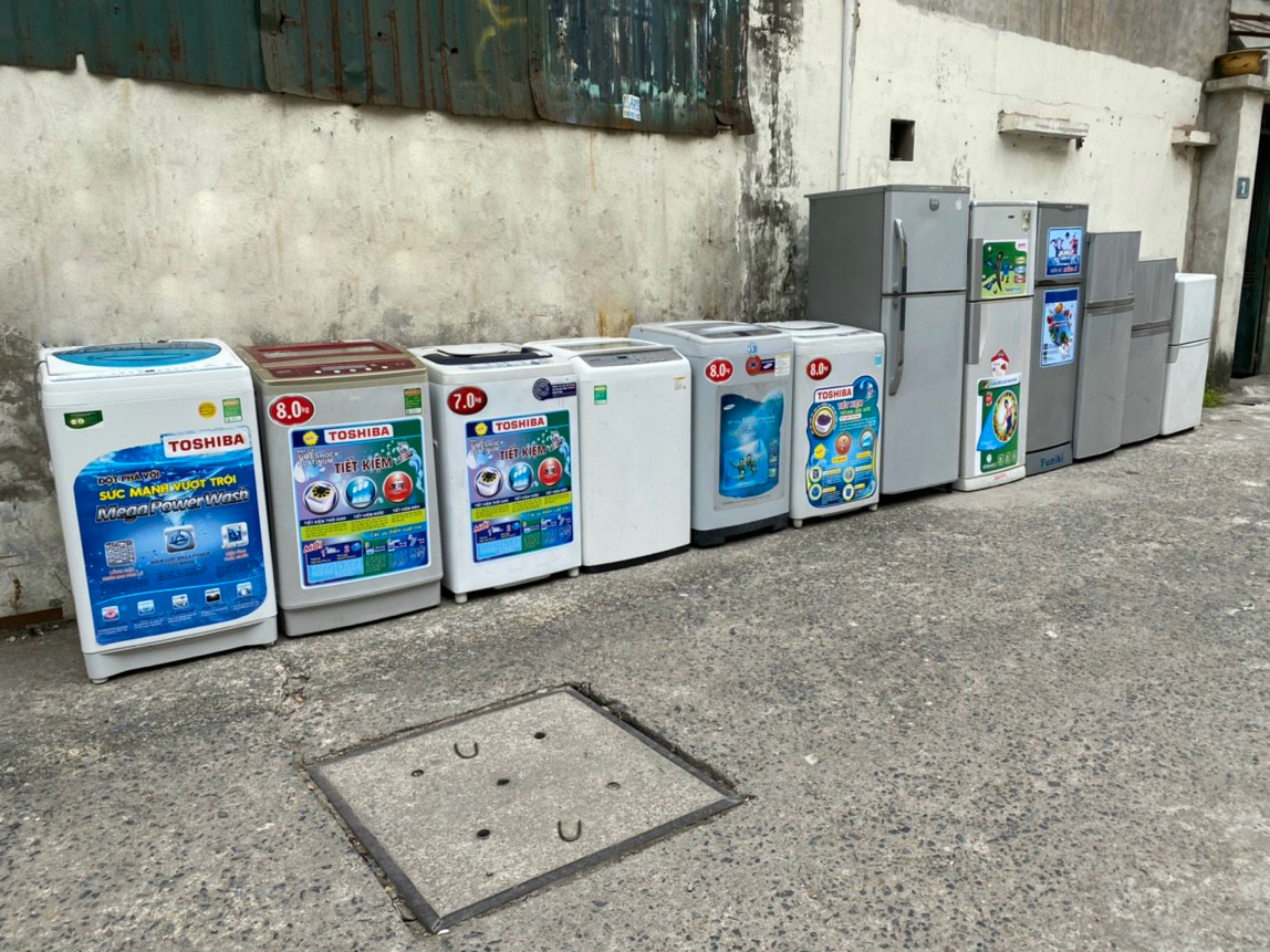 thu mua máy giặt cũ