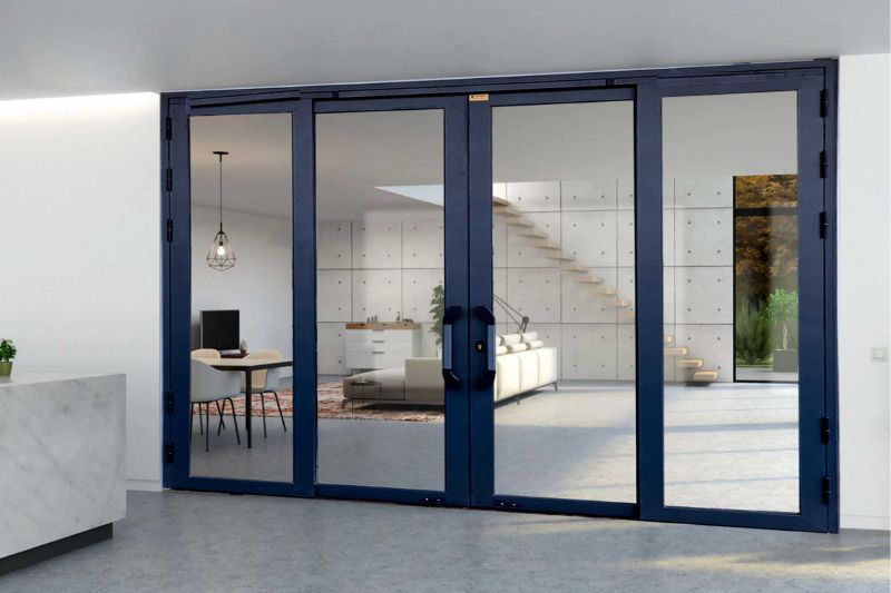 cửa nhôm xingfa 4 cánh