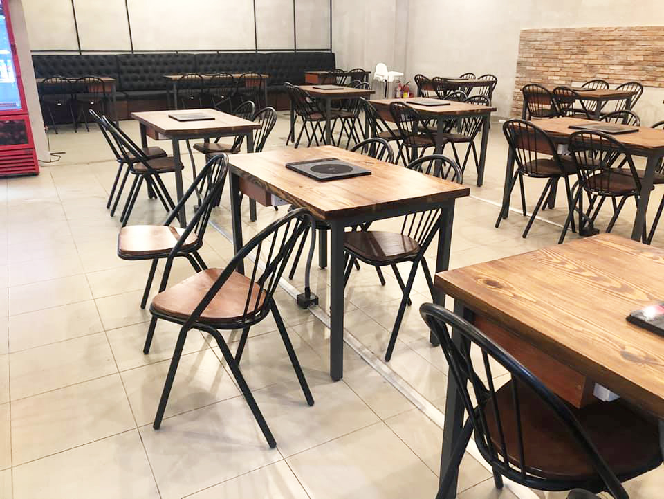 thu mua bàn ghế quán ăn