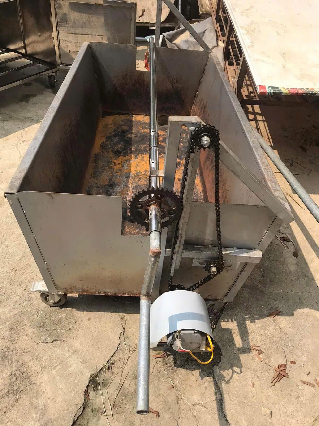 thanh lý lò quay nướng