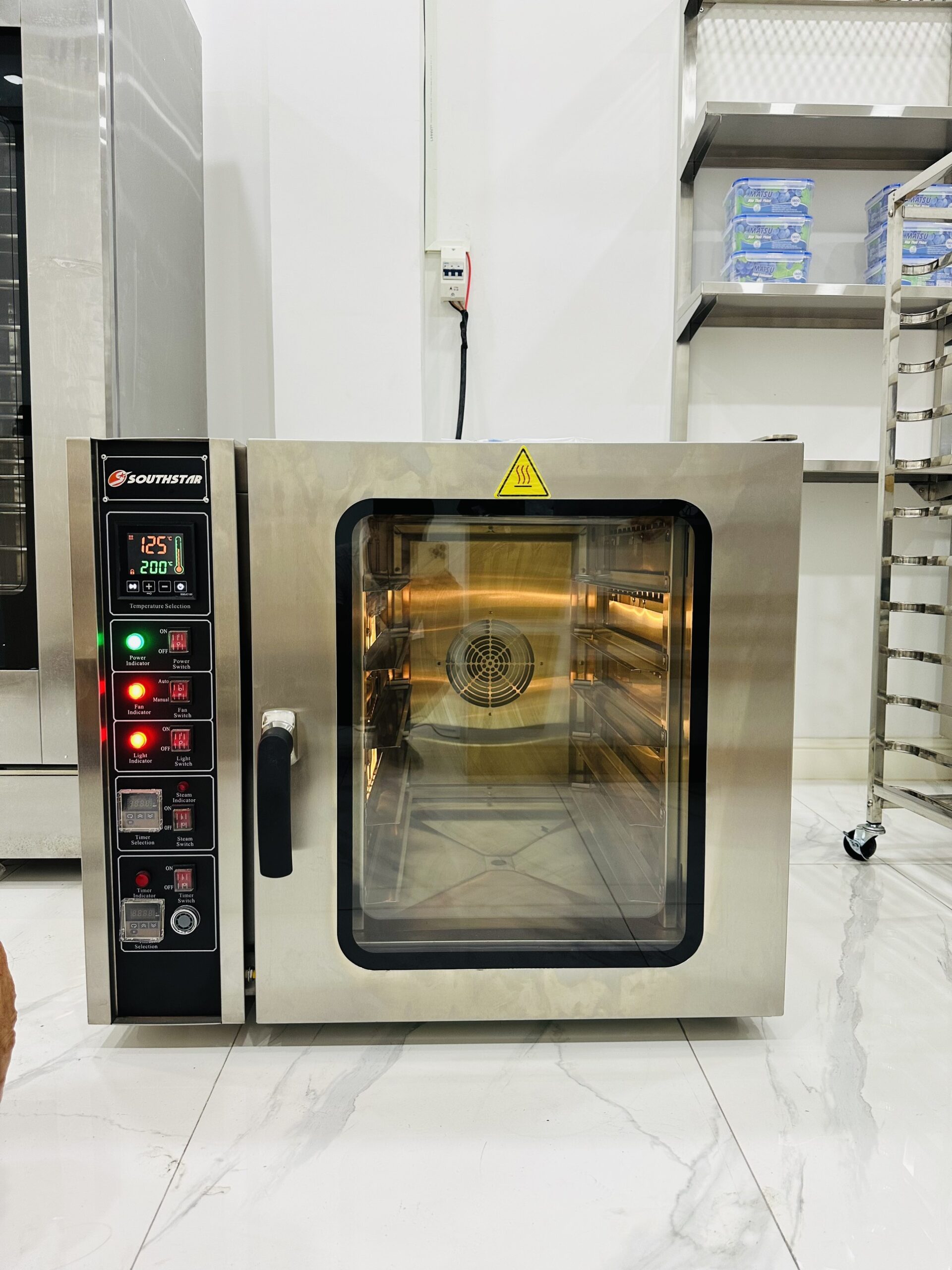 thanh lý lò quay nướng