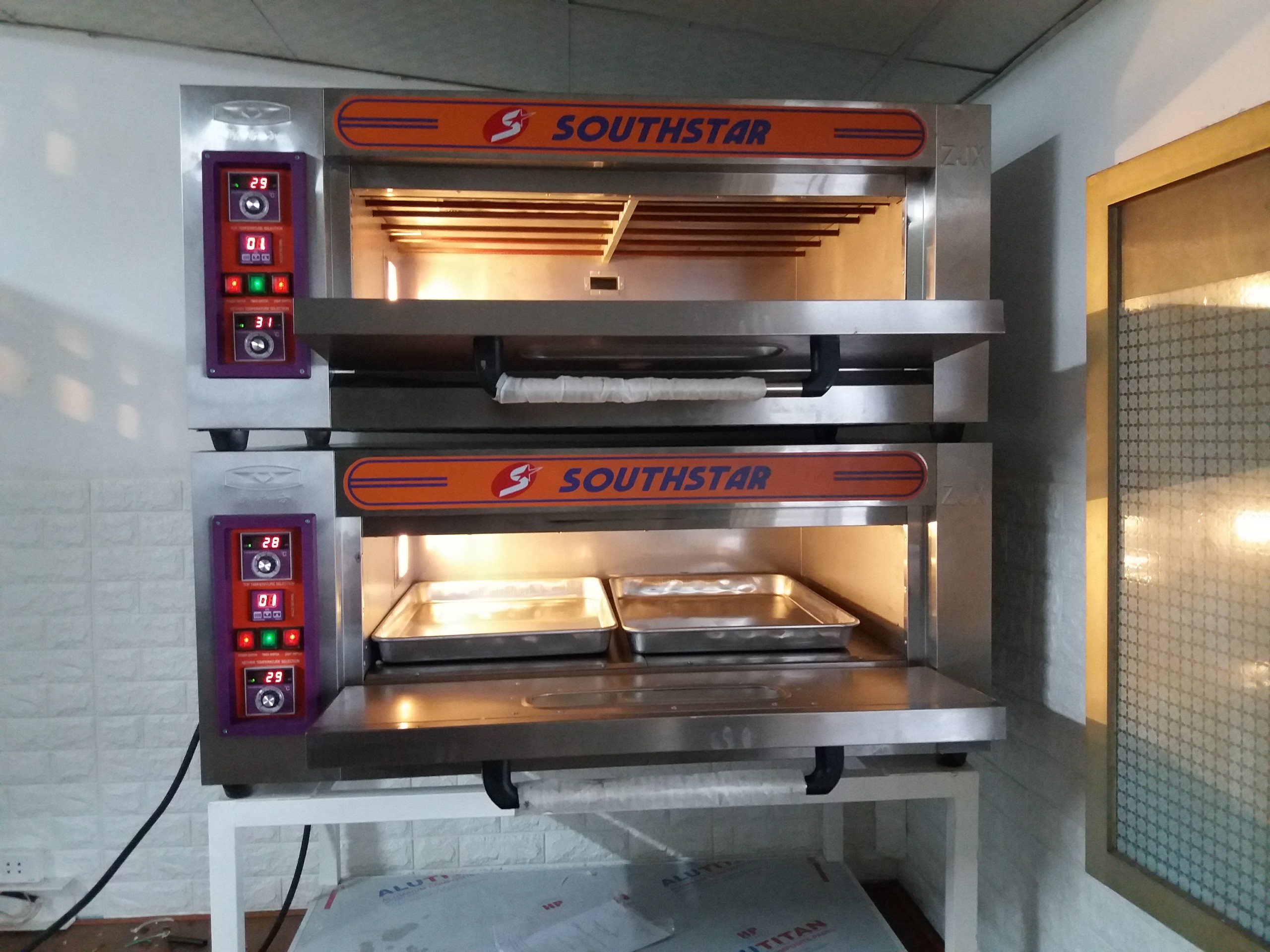 thanh lý lò quay nướng