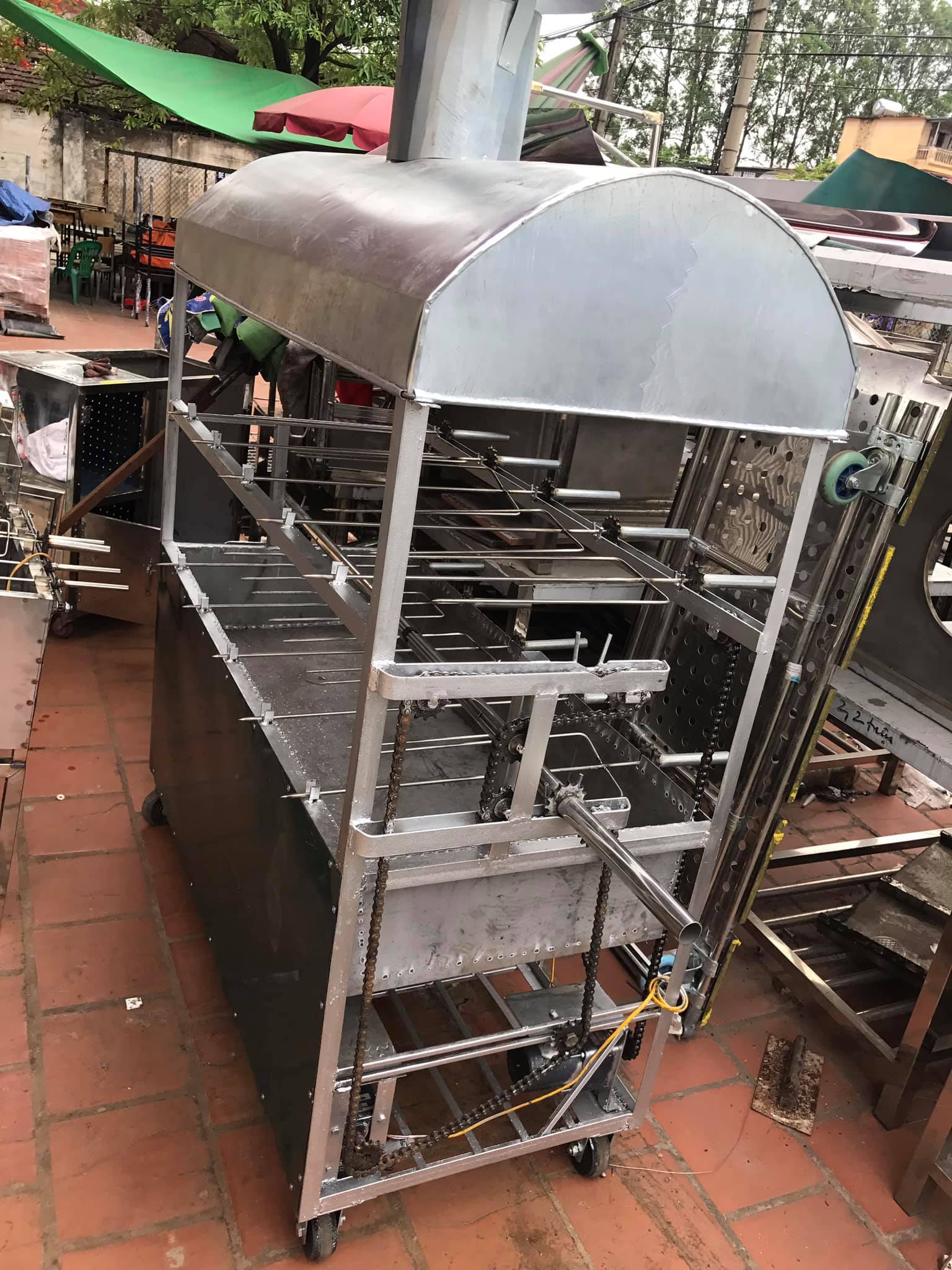 thanh lý lò quay nướng