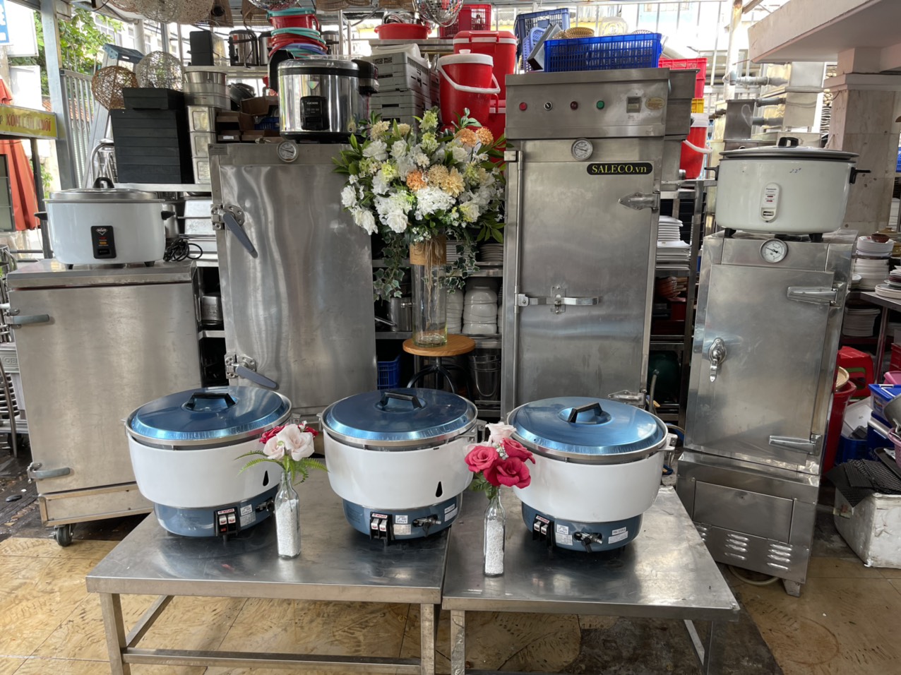 thanh lý tủ hấp cơm