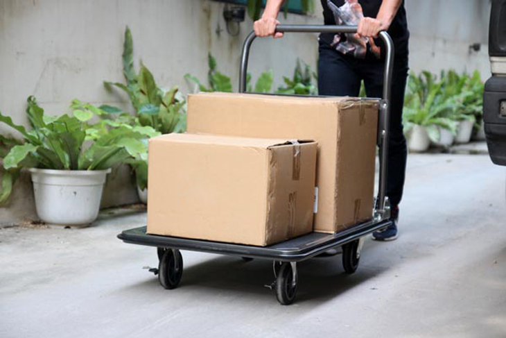 thanh lý xe đẩy hàng cũ