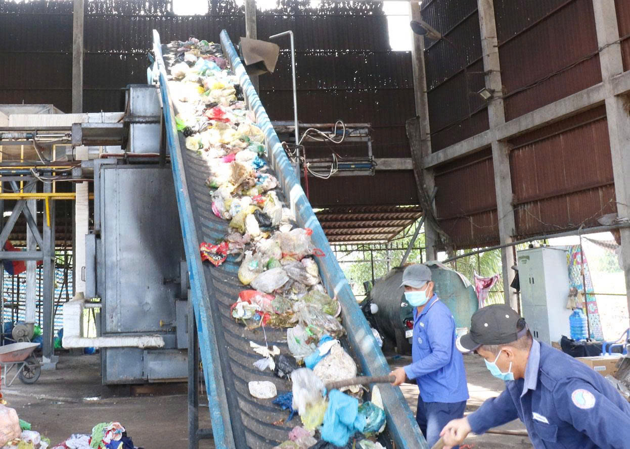 thu gom rác thải công nghiệp