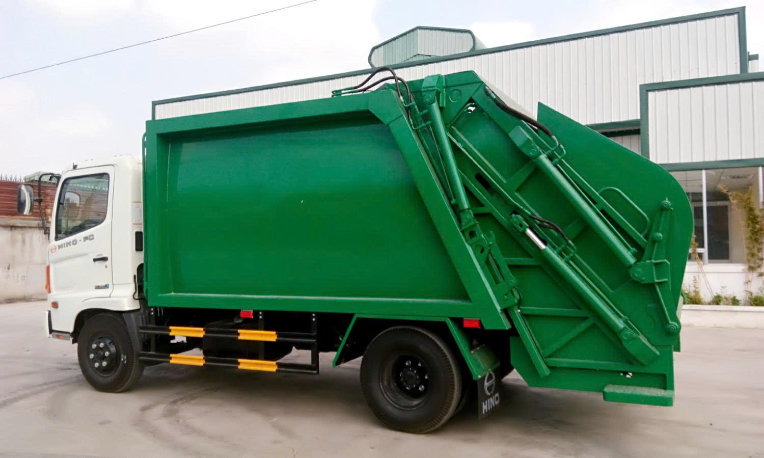 thu gom rác thải công nghiệp