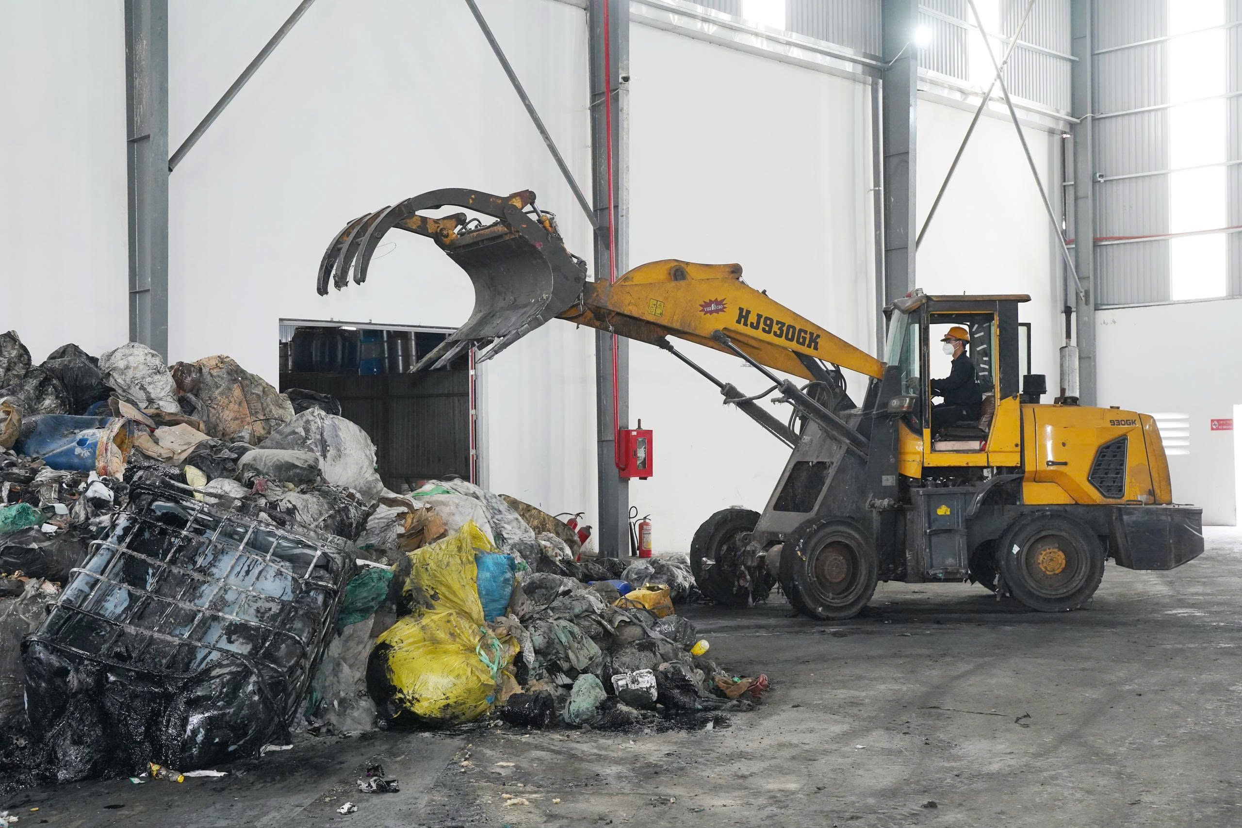 thu gom rác thải công nghiệp