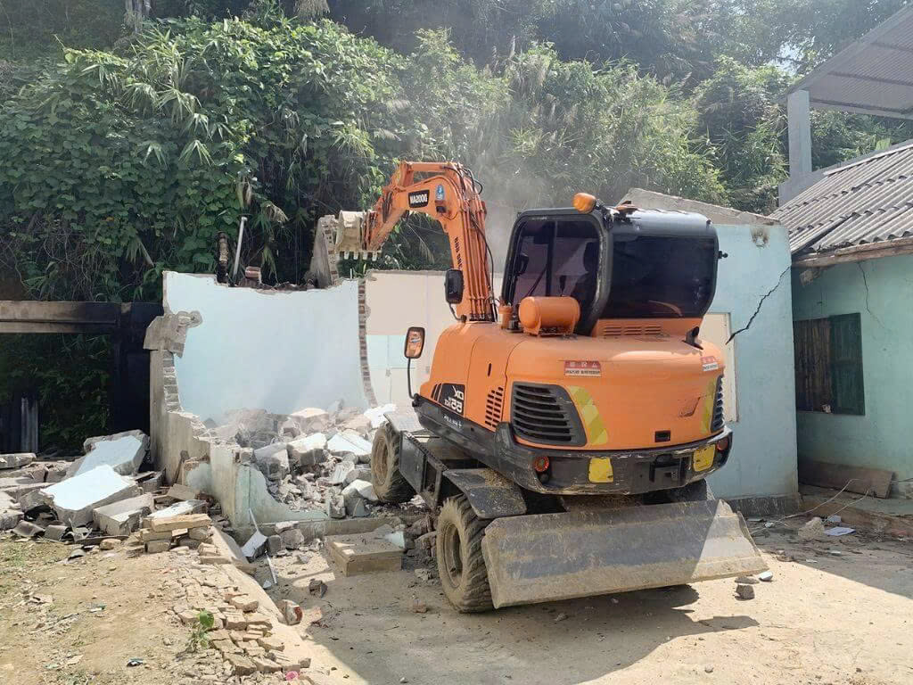 thu gom rác thải xây dựng