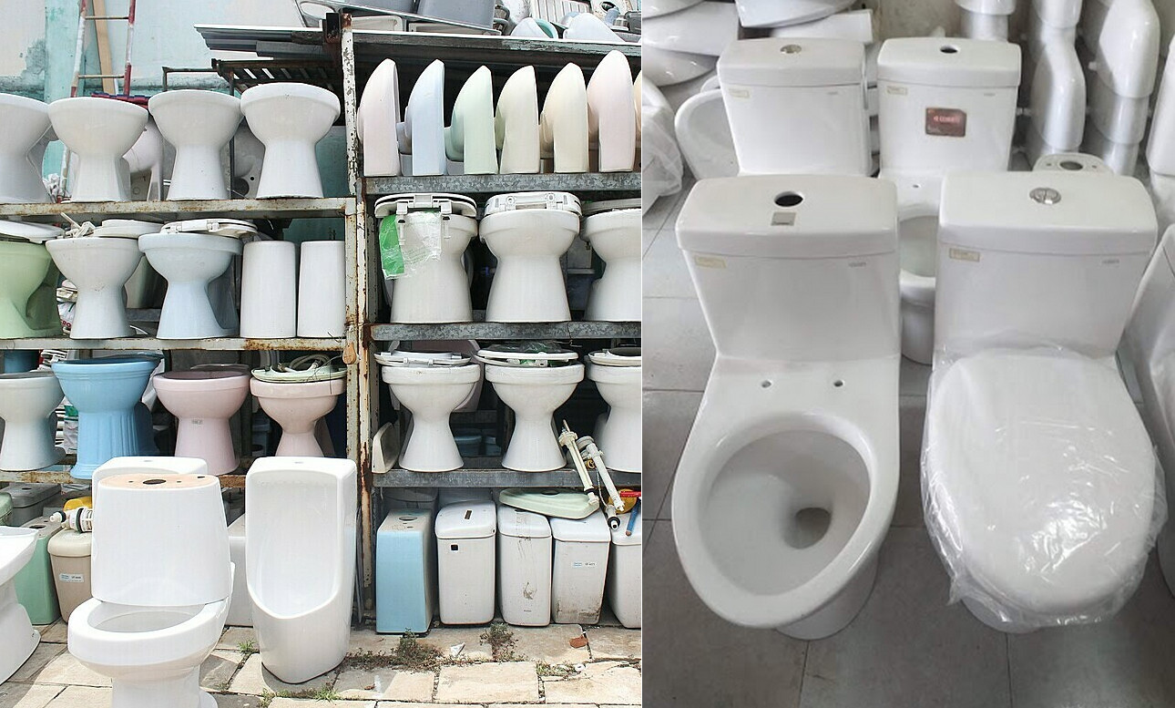 thu mua thiết bị vệ sinh cũ
