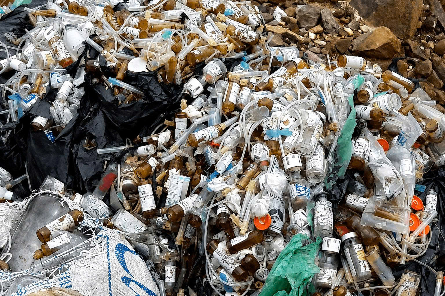 thu gom rác thải y tế