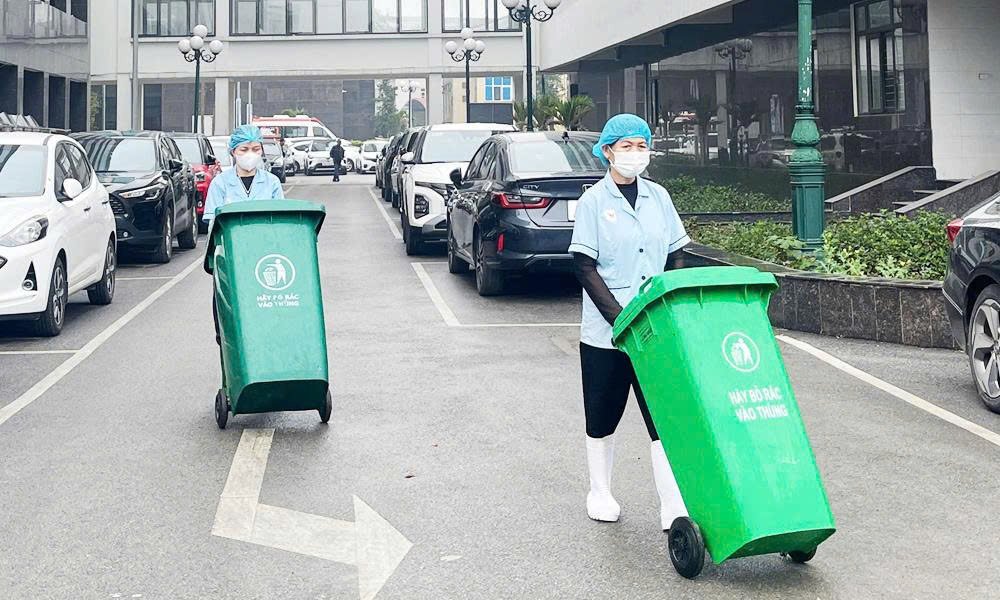 thu gom rác thải y tế
