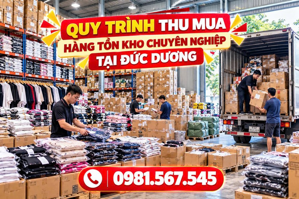 Quy trình thu mua hàng tồn kho Sơn La của Đức Dương