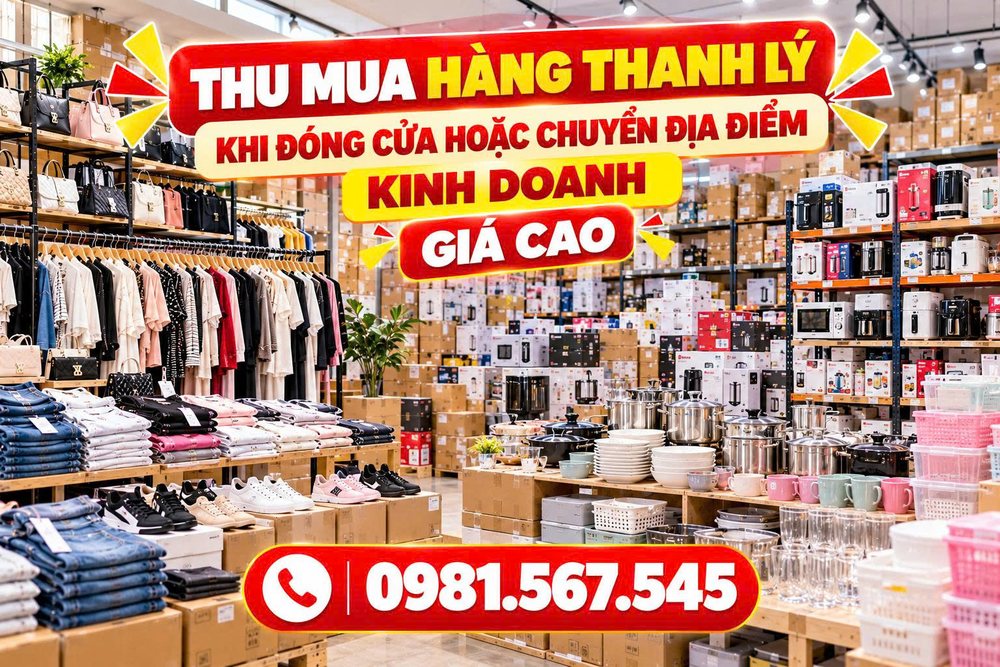 Các loại hàng tồn kho Huế được Đức Dương thu mua hiện nay
