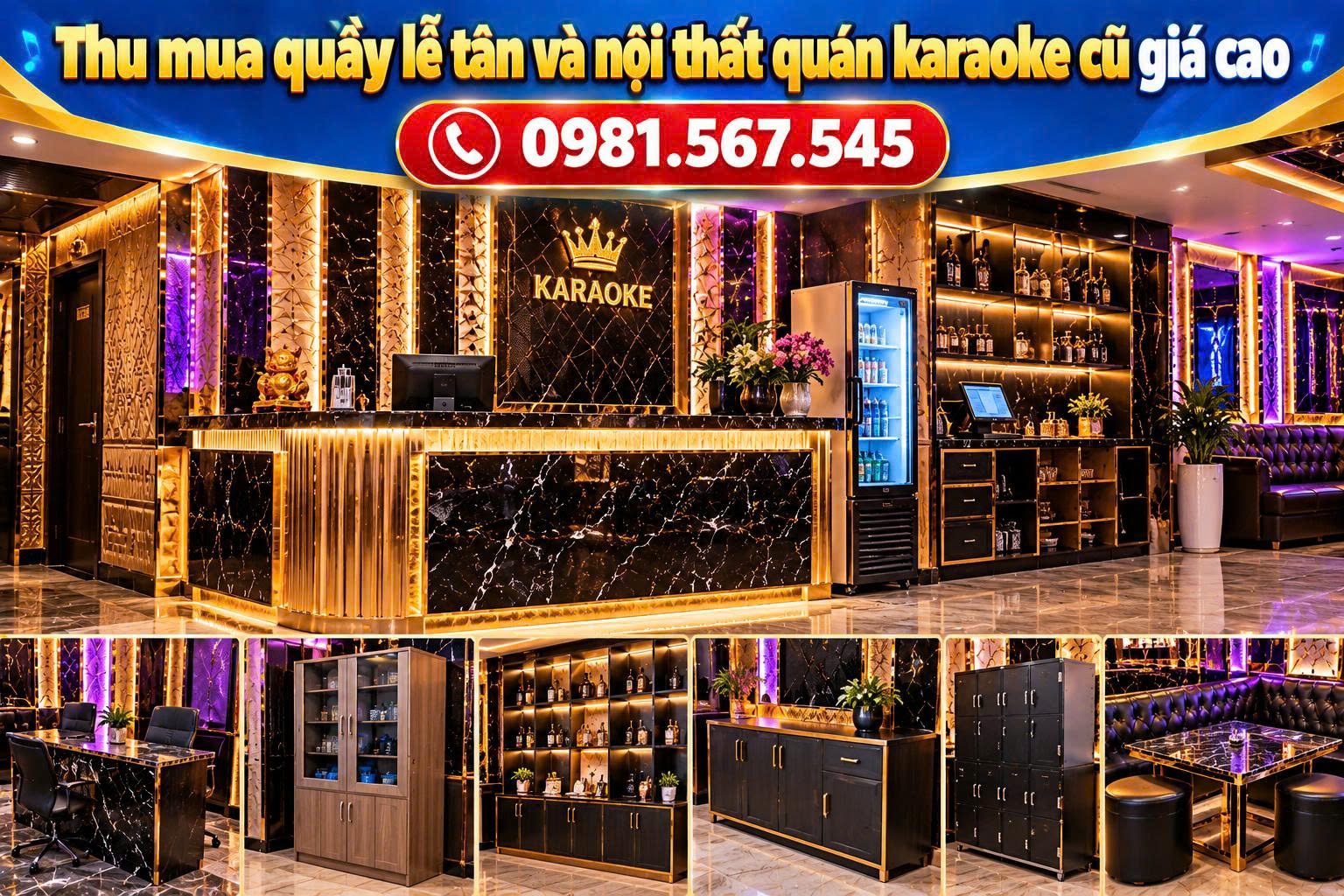 thu mua đồ quán karaoke cũ