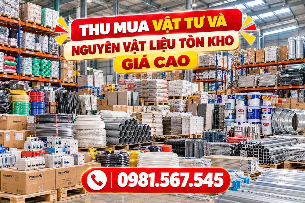 Các loại hàng tồn kho Huế được Đức Dương thu mua hiện nay