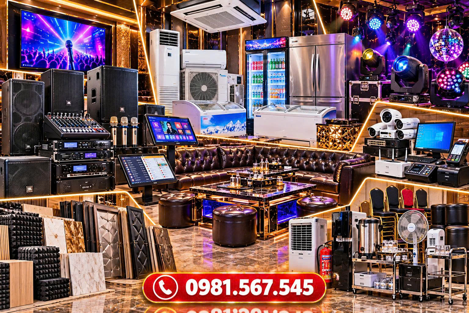 thu mua đồ quán karaoke cũ